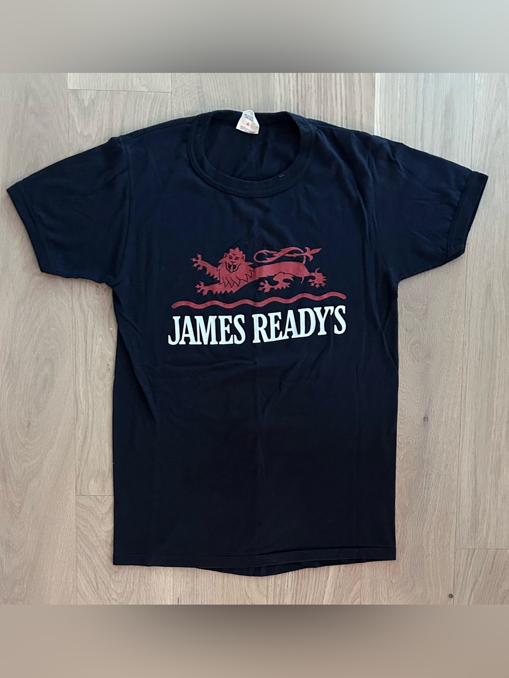 Vintage James Ready Beer T-Shirt Harvey Woods Tag